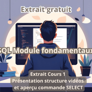 Extrait gratuit Cours SQL module fondamentaux - Cours 1 BD et SELECT